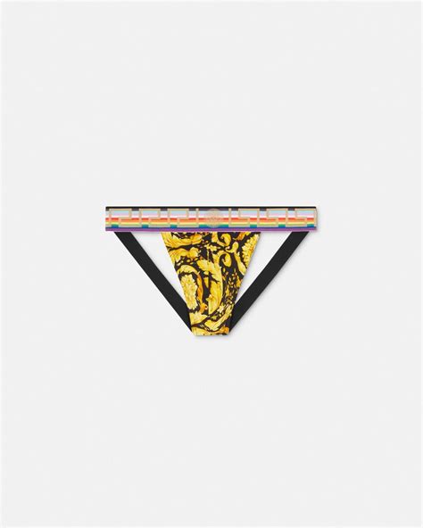 versace pride jockstrap|Versace Underwear for Men .